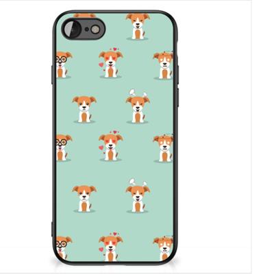 iPhone SE 2022 | SE 2020 | 7/8 Dierenprint Telefoonhoesje Pups
