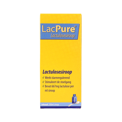 Lacpure Lactulosesiroop 200 Milliliter Lacpure Lactulosesiroop 200 Milliliter
