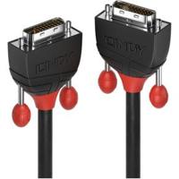 LINDY 36250 0,5 m DVI-D Dual Link kabel, Black Line - thumbnail