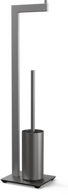 ZACK Linea Toiletbutler 15x72,5x18 cm Grafiet
