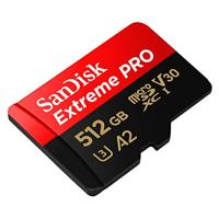 SanDisk Extreme PRO microSDXC-kaart 512 GB Class 10, UHS-I, v30 Video Speed Class Schokbestendig, Waterdicht - thumbnail