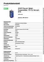 Telemecanique XCKP2110P16 XCKP2110P16 Eindschakelaar Rolplunjer IP66/IP67 1 stuk(s) - thumbnail
