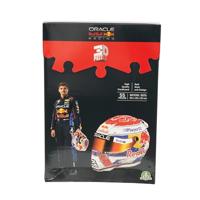 3D Puzzel Formule 1 Helm Max Verstappen 55 Stukjes - thumbnail