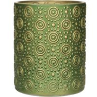 Countryfield theelichthouder hailey l groen 12.5 cm | 12 stuks - thumbnail