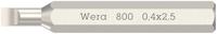 Wera 800 Micro Gleuf-bit 2.5 mm 1 stuk(s) - thumbnail