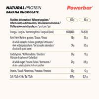 POWERBAR natural protein (18 x 40gr) - banana chocolate - thumbnail