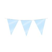 Party flag foil baby blue - thumbnail