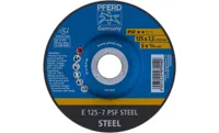 PFERD TOOLS PSF STEEL 61719026 Doorslijpschijf recht 125 mm 25 stuk(s) Staal - thumbnail