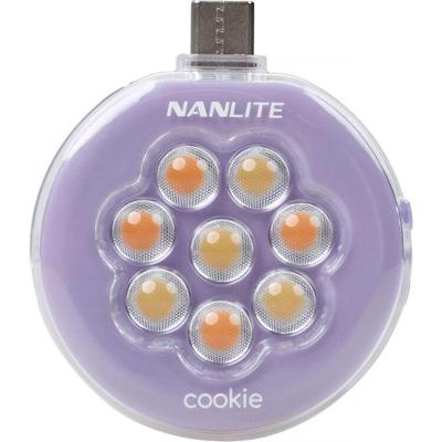 Nanlite cookie LED Mini Light (lavender)