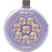 Nanlite cookie LED Mini Light (lavender) - thumbnail