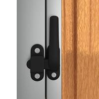 Tuinschuur 88x89x161 cm gegalvaniseerd staal bruin - thumbnail