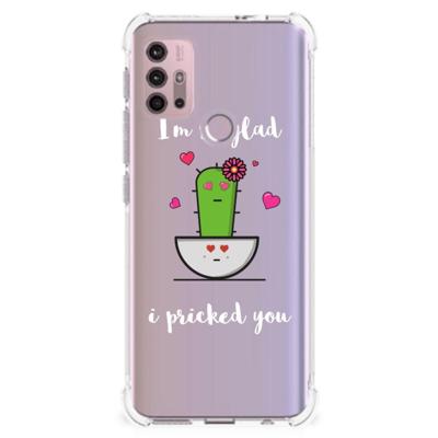Motorola Moto G30 | G20 | G10 Stevig | Bumper Hoesje | Cactus Glad Motorola Moto G30 | G20 | G10 Stevig | Bumper Hoesje | Cactus Glad