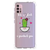 Motorola Moto G30 | G20 | G10 Stevig | Bumper Hoesje | Cactus Glad - thumbnail