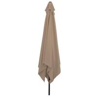 Tuinparasol Taupe en Zwart 295 x 295 x 245 cm - thumbnail