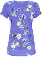 Blauw gebloemd pyjamashirt Ringella - thumbnail