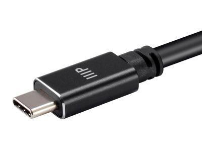 Monoprice USB C 3.2 Gen2 kabel - 1 meter (3,3 voet) - zwart | 10 Gbps, 5A, Type C, Ultra Compact, compatibel met Apple iPad/Xbox One/PS5/Switch/Android en meer