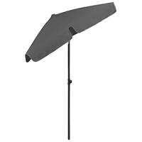 Strandparasol 180x120 cm antracietkleurig - thumbnail