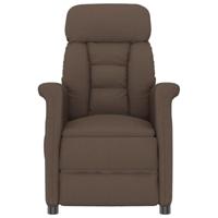 Fauteuil Recliner Bruin Donkerbruin 70.5 x 96.5 x 95 cm Stof - thumbnail