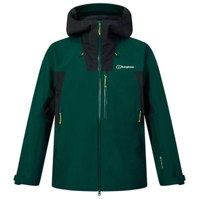 Jas met membraan Berghaus Ridge-Seeker GTX Jacket maat XL groen + Heuptas Deuter Pulse Pro 5 graphite
