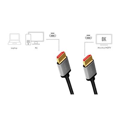 LogiLink CHA0106 HDMI kabel 3 m HDMI Type A (Standaard) Zwart, Grijs LogiLink CHA0106 HDMI kabel 3 m HDMI Type A (Standaard) Zwart, Grijs