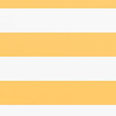 Balkonscherm 120x400 cm oxford stof wit en geel Balkonscherm 120x400 cm oxford stof wit en geel