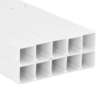 Kabelgoot 100x60 mm 10 m PVC - thumbnail