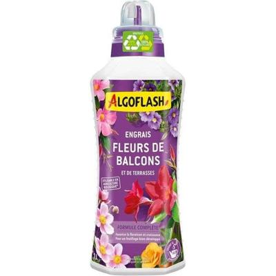 Bloemmeststof - ALGOFLASH - Bloemen, terrassen & balkons - 1 L - UAB