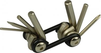 VWP toolset/pocket-tool sleutelset zakmes-model 7 in 1