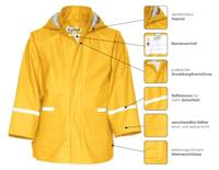 Playshoes regenjas Uni Geel Maat - thumbnail