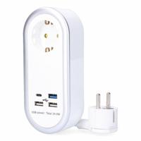 Printplaat EDM 41826 Wit 3680 W 250 V 30 W (1,5 m) - thumbnail