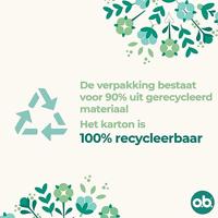 OB Tampons organic normal 16 Stuks - thumbnail