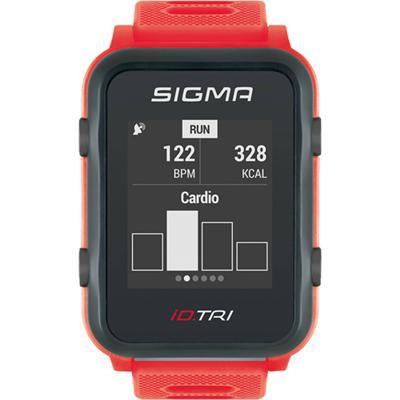 Sigma iD.TRI Set Sporthorloge GPS - Rood