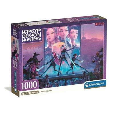 Clementoni - K-Pop Demon Hunters - Puzzel van 1000 stukjes