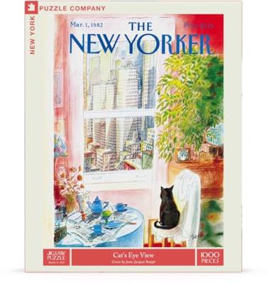 New York Puzzle Company Cat's Eye View - 1000 stukjes - thumbnail