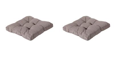 Florance zit Panama taupe 60 cm x 60 cm (2 stuks) Madison - Madison Florance zit Panama taupe 60 cm x 60 cm (2 stuks) Madison - Madison