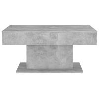 Salontafel 96x50x45 cm spaanplaat betongrijs - thumbnail