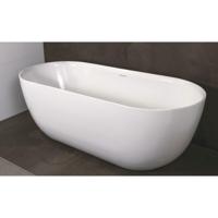 Vrijstaand Ligbad Luca Sanitair Primo Acryl 170x78x60 cm Glans Wit (inclusief afvoer en sifon) - thumbnail