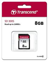 Transcend Premium 300S SDHC-kaart 8 GB Class 10, UHS-I, UHS-Class 1 - thumbnail