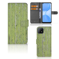 OPPO A73 5G | Book Style Case | Green Wood - thumbnail