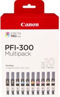 Canon PFI-300 multipack MBK/PBK/C/M/Y/PC/PM/R/GY/CO - thumbnail