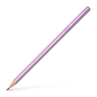 Faber Castell Potlood Grip sparkle - violet metallic - thumbnail