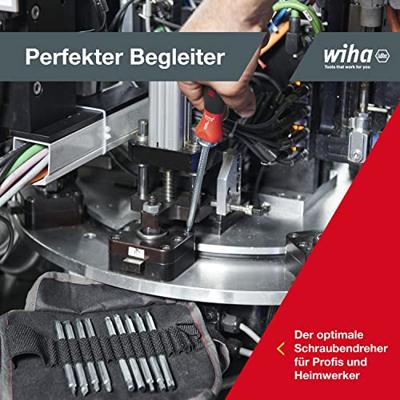 Wiha 269T4 Schroevendraaier met wisselschachtenset SYSTEM 4 Sleufkop, Phillips, 5-delig incl. roletui - 00613 - thumbnail