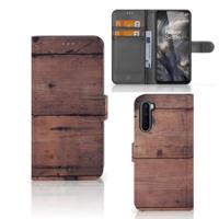 OnePlus Nord | Book Style Case | Old Wood - thumbnail
