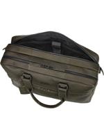 Burkely Minimal Mason Double Zip Laptopbag 15,6''-Green - thumbnail