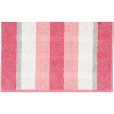 Cawö Cawo Noblesse Stripes Badlaken 80x150 altrosa