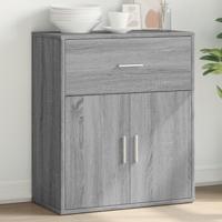 Dressoir 60x31x70 cm bewerkt hout grijs sonoma - thumbnail