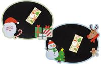 Duckiez Krijtbordje kerst inclusief krijt - thumbnail