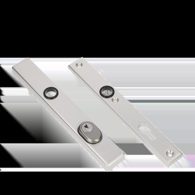 AMI Veiligheidsbeslag 251/37 Buiten Kt 55 A/Z 251/32 Binnen Profielcilinder 55 F1 Deurdikte 53/57 Mm. - 843002