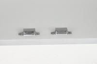 Dressoir DKD Home Decor Ruiten Wit Blik Mangohout (157 x 43 x 84 cm) - thumbnail