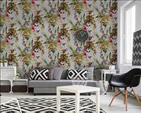 DUTCH WALLCOVERINGS behang aap zilverkleurig - thumbnail